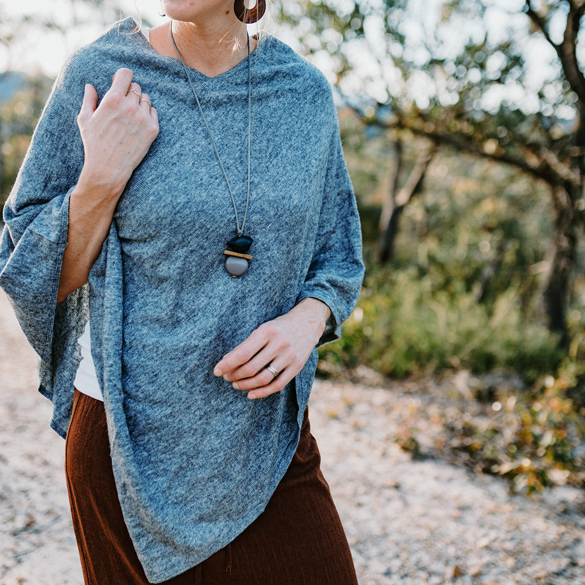 Cashmere Poncho