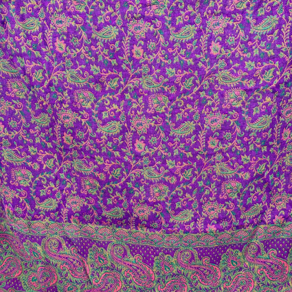 Paisley Scarf - Forest Bloom (view 3) - Mountain Dreads