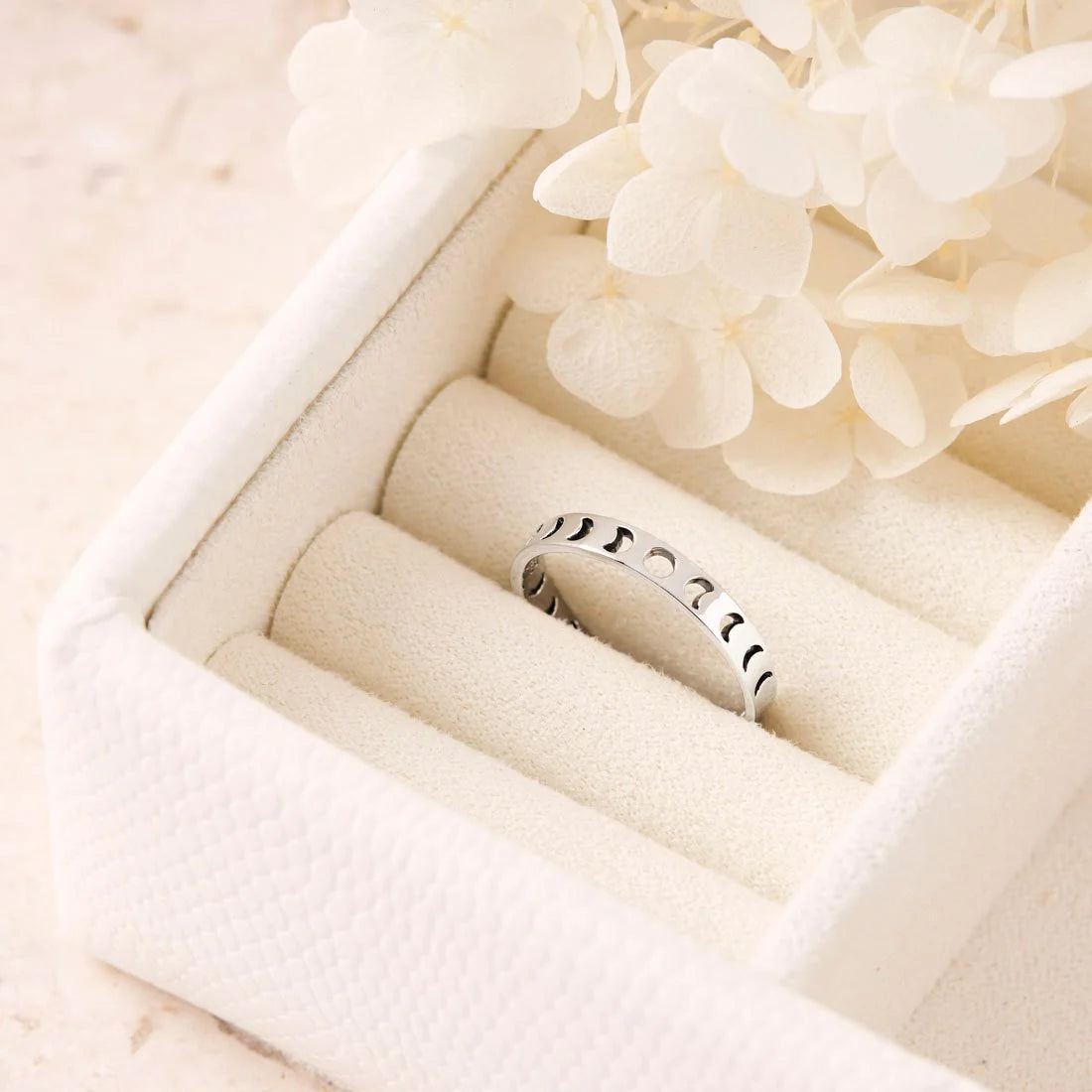 Sterling Silver All The Phases Ring