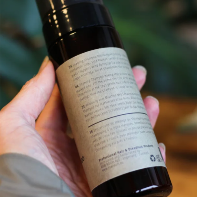 Raw Roots Refillable Shampoo Foamer Bottle (Empty)