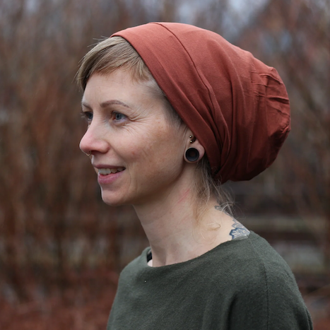 Satin Lined Bamboo Dreadlock Beanie