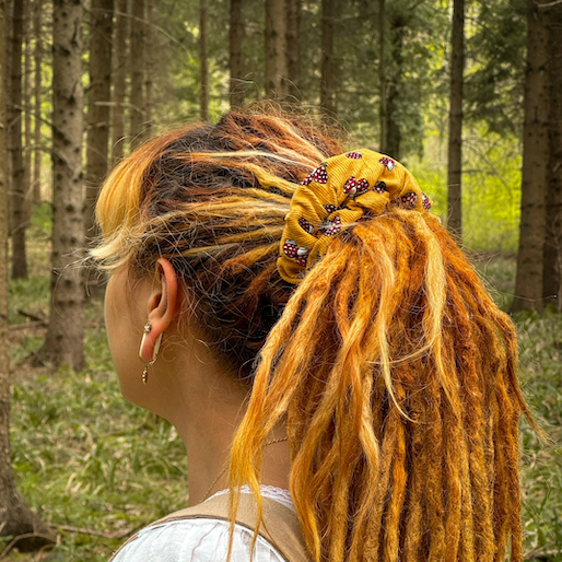 Linen Spiralock Scrunchies