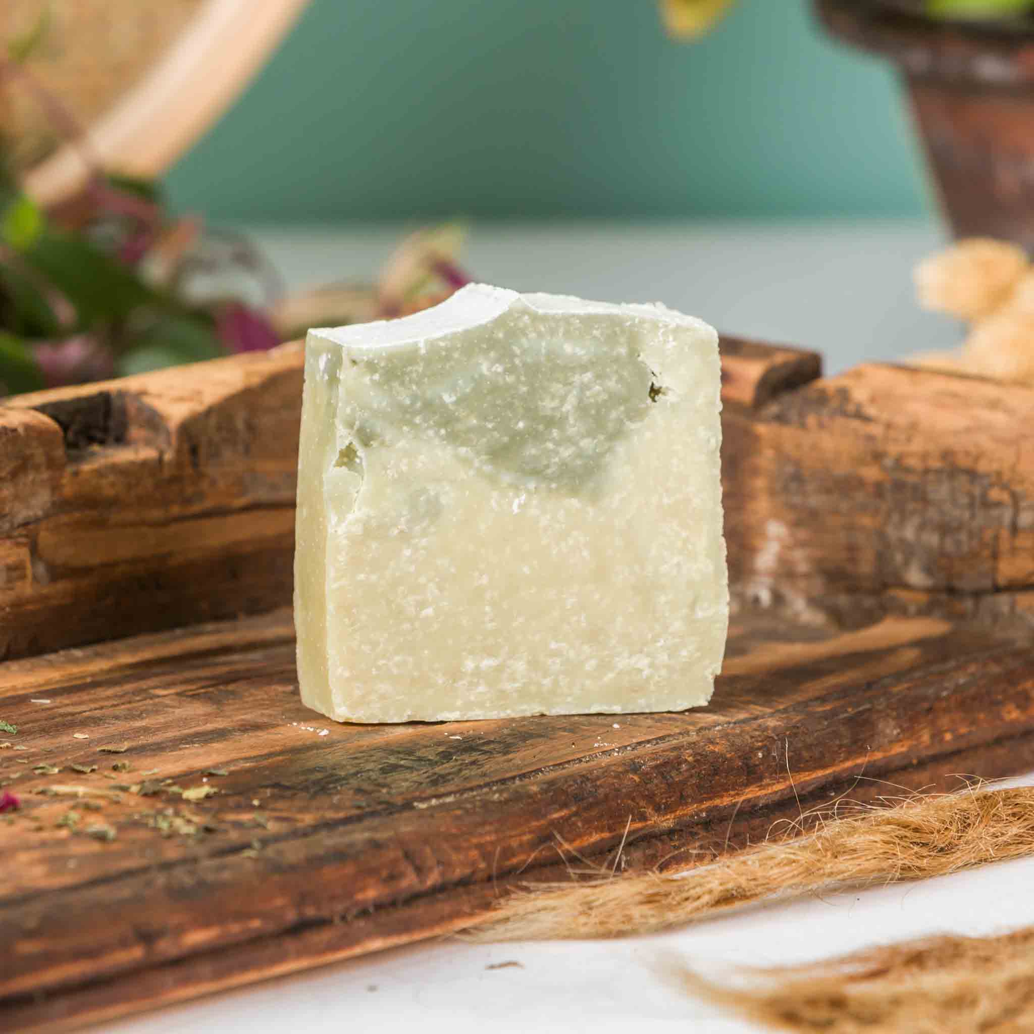 Raw Roots Shampoo Bar - Greenie Genie (view 3) - Mountain Dreads