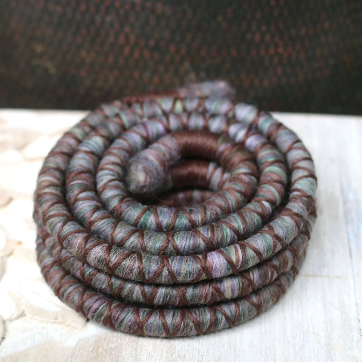 Thistle Wool Felt Spiralocks