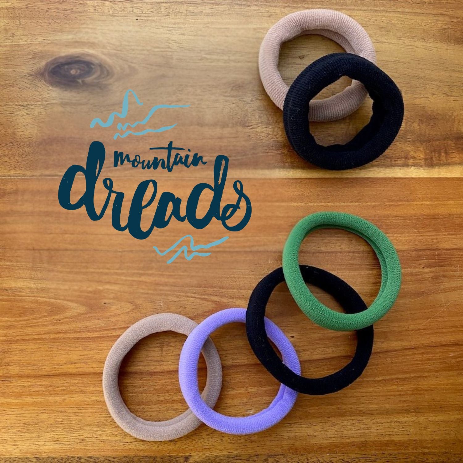Mixed Stretchy Dread Ties Bundle - Mountain Dreads