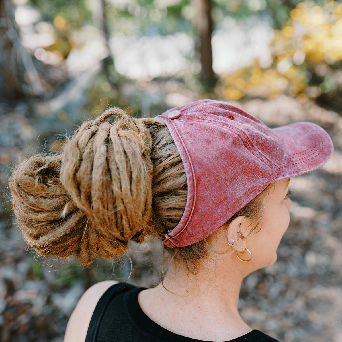 Open Back Dreadlock Cap