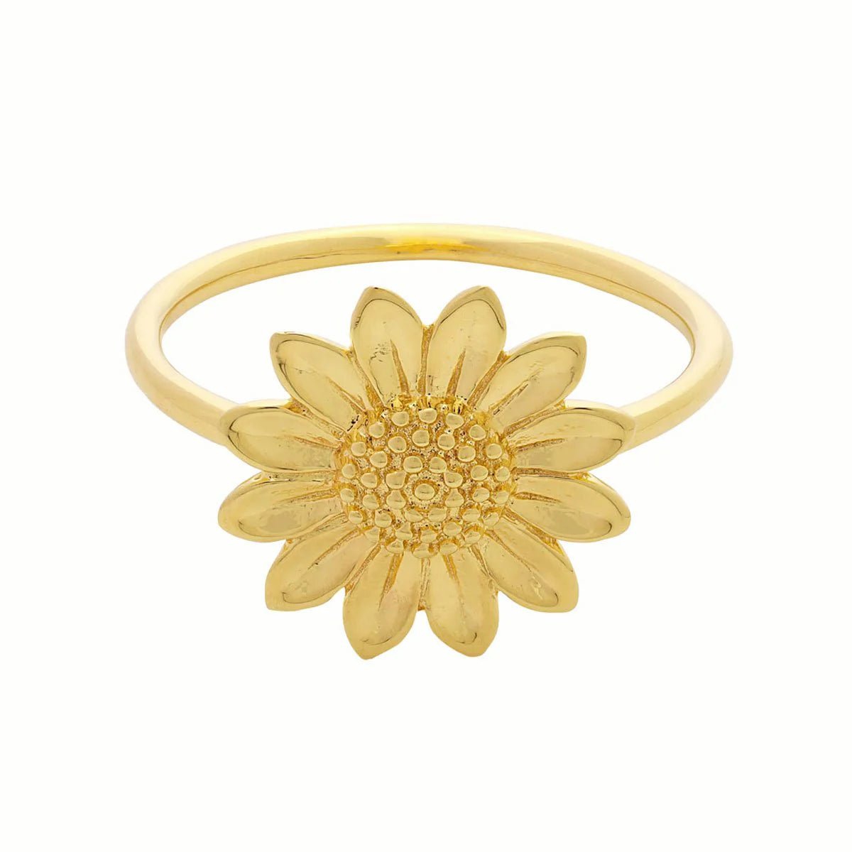 Sunflower Ring Gold (view 2) - Mountain Dreads