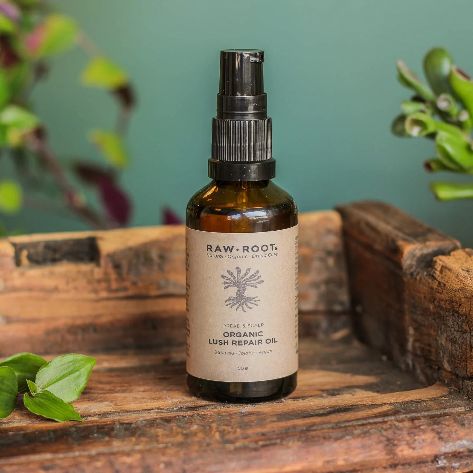 Raw Roots Organic Lush Repair Oil (view 6) - Mountain Dreads