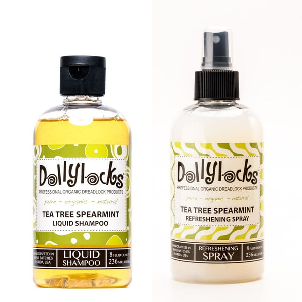 Dollylocks Tea Tree Spearmint Shampoo + Refreshing Spray