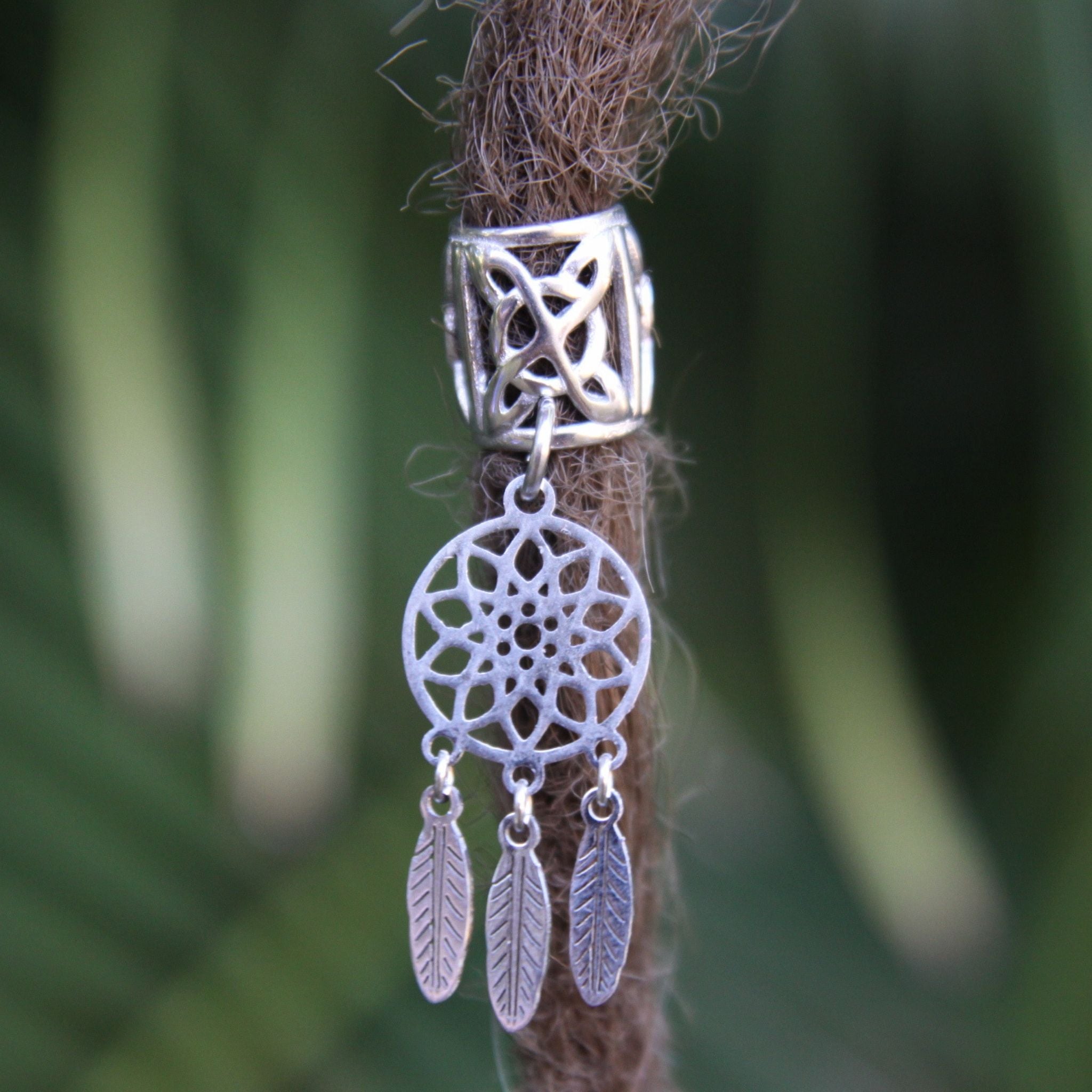 Dream Catcher Dangle Bead - Mountain Dreads