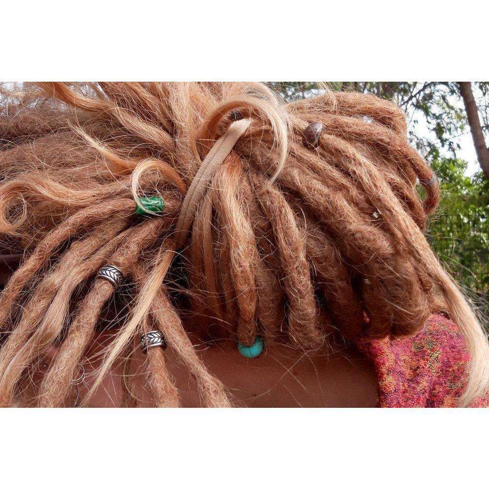 Stainless Steel Feather and Leaf