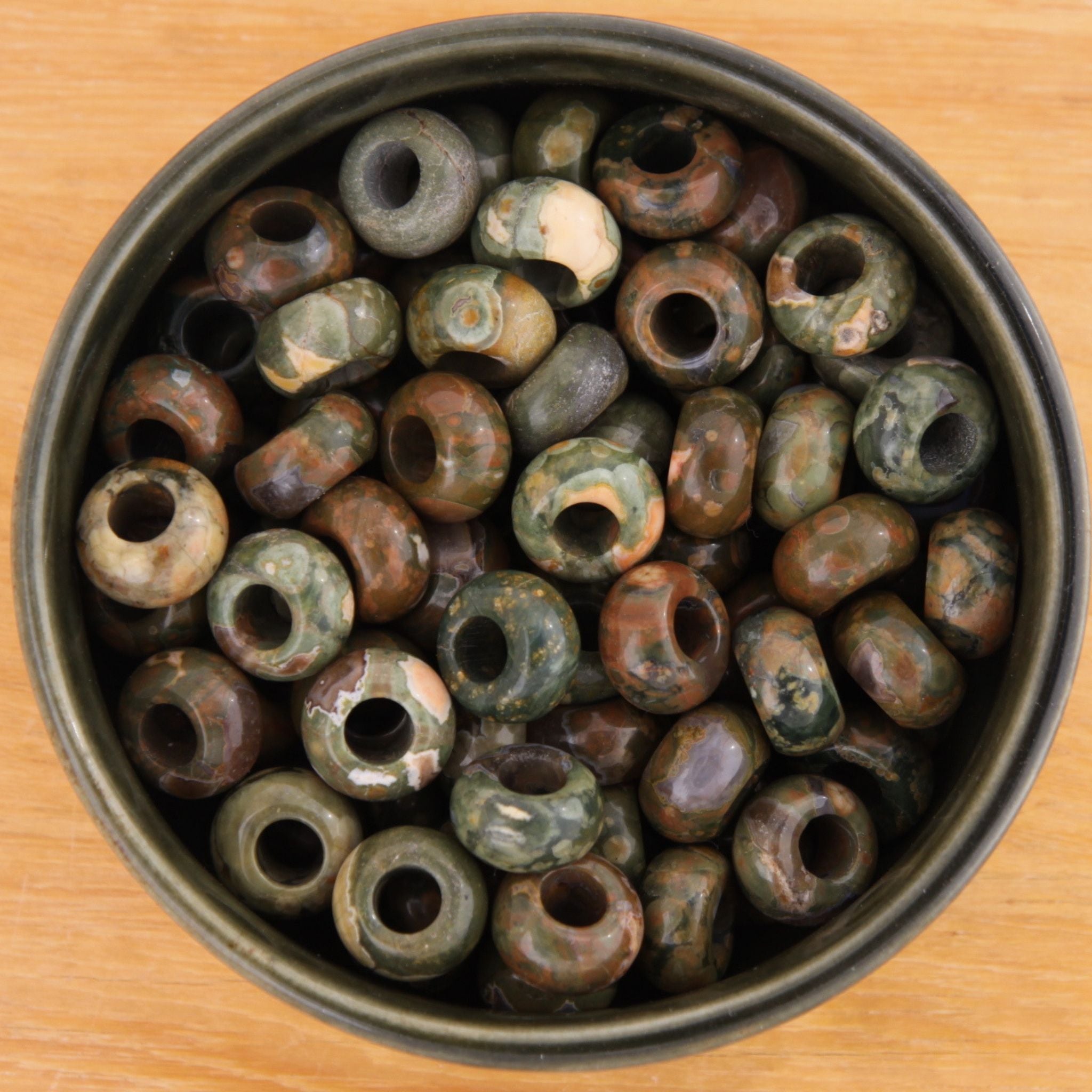 Green Jasper | Set of 5