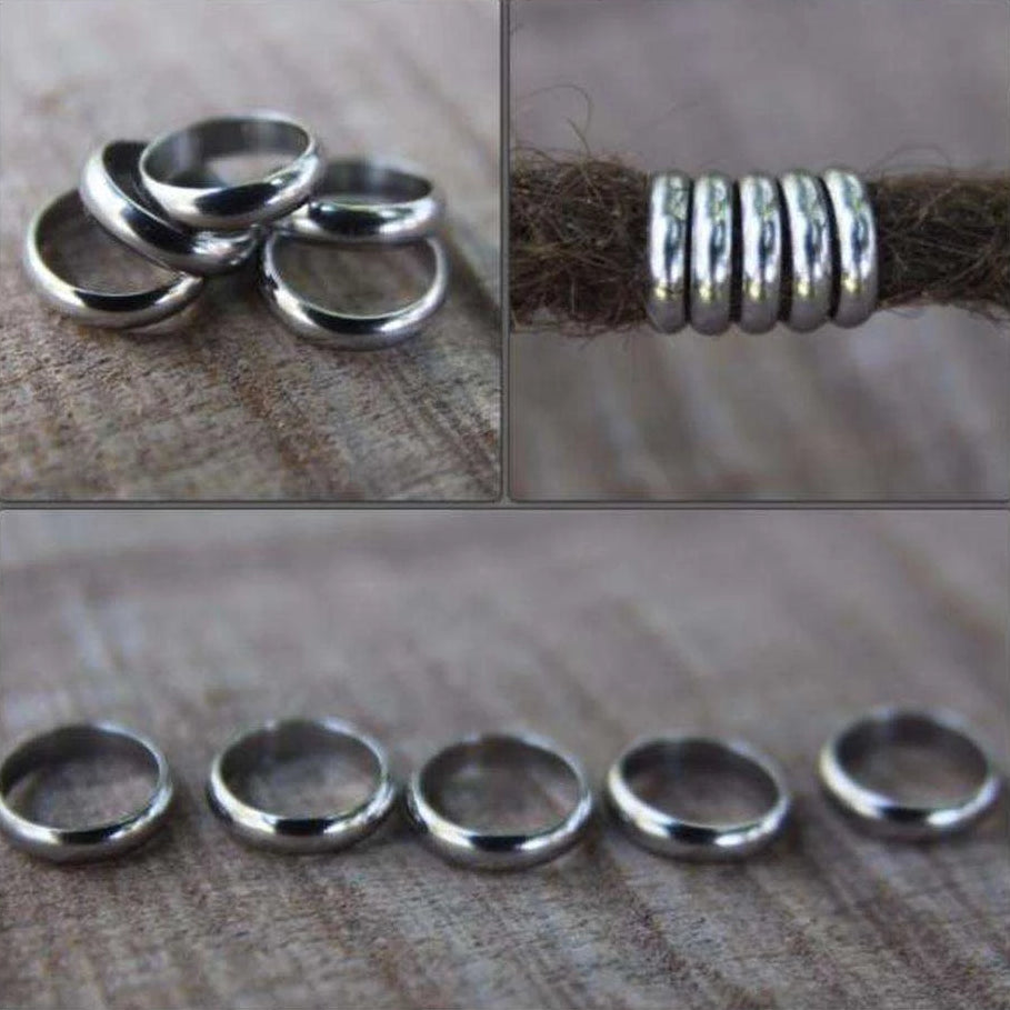 Dreadlock Rings | Set Of 20