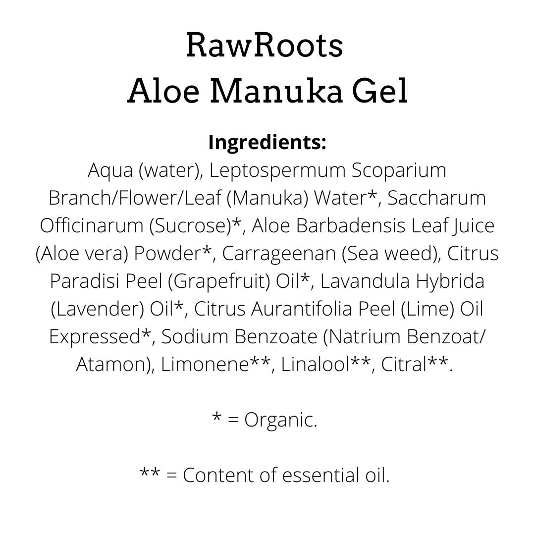 Raw Roots Aloe Manuka Tightening Gel