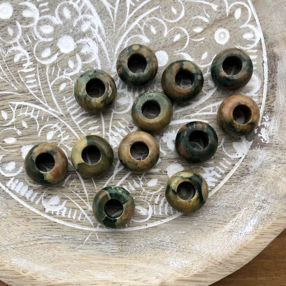 Green Jasper | Set of 5