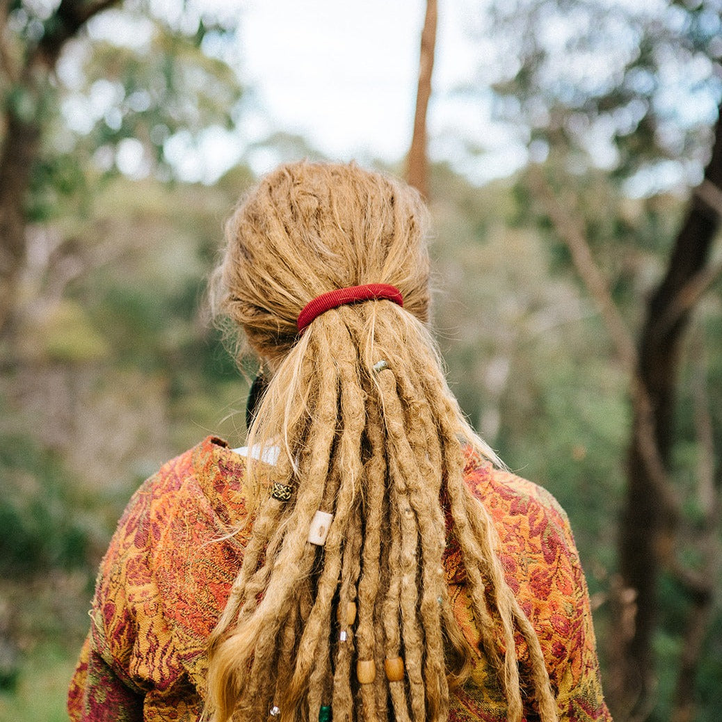 Wide Stretchy Dread Ties