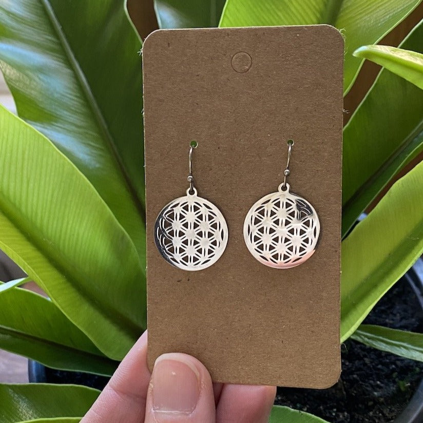 Round Mandala Earrings