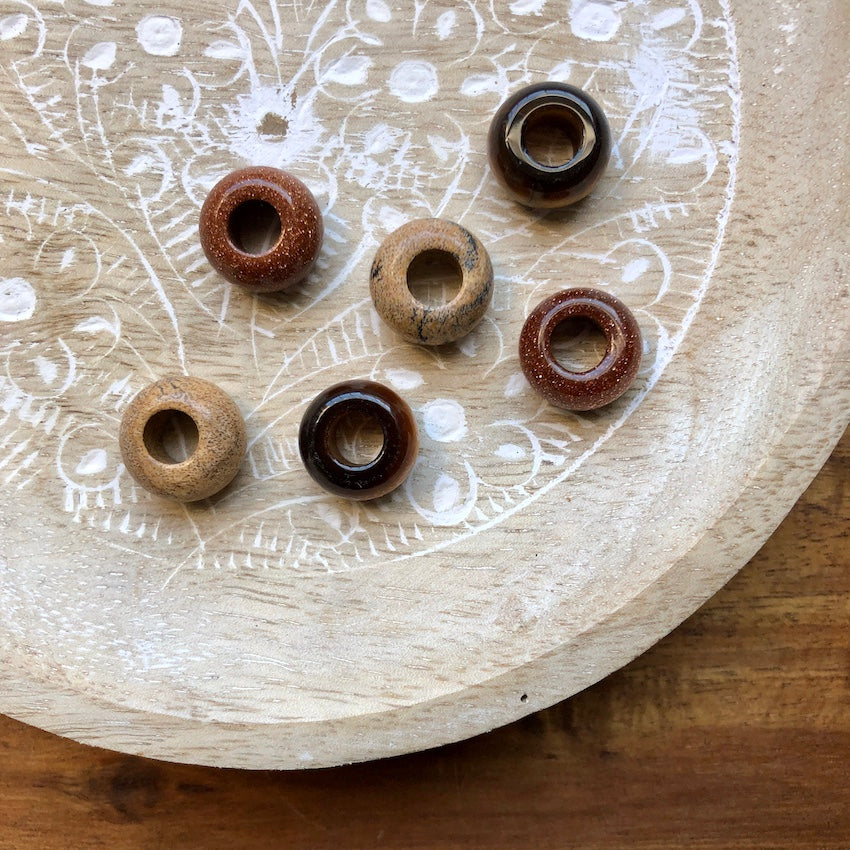 Golden Gemstones | Set Of 6