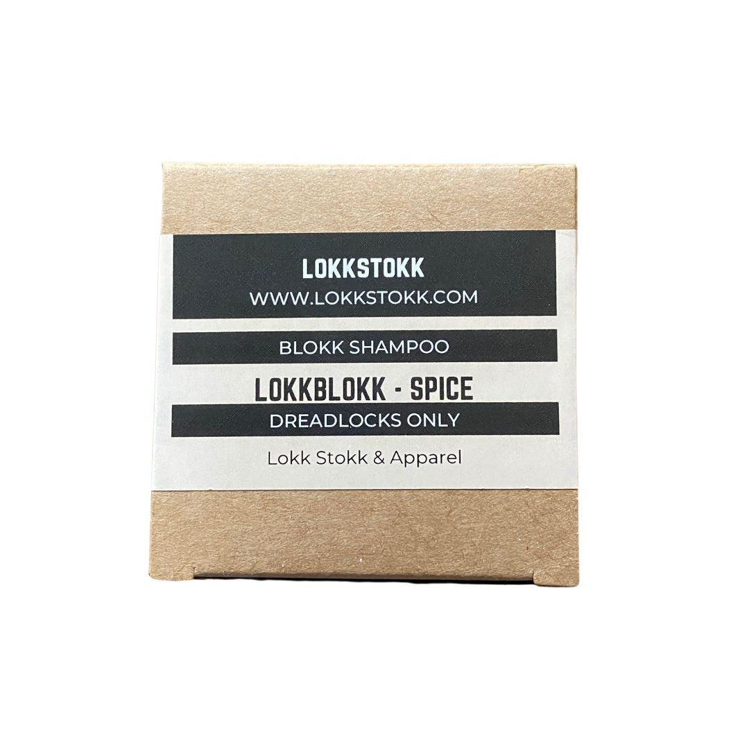 LOKK STOKK Dreadlock Shampoo Bar LOKKBLOKK SPICE (view 2) - Mountain Dreads