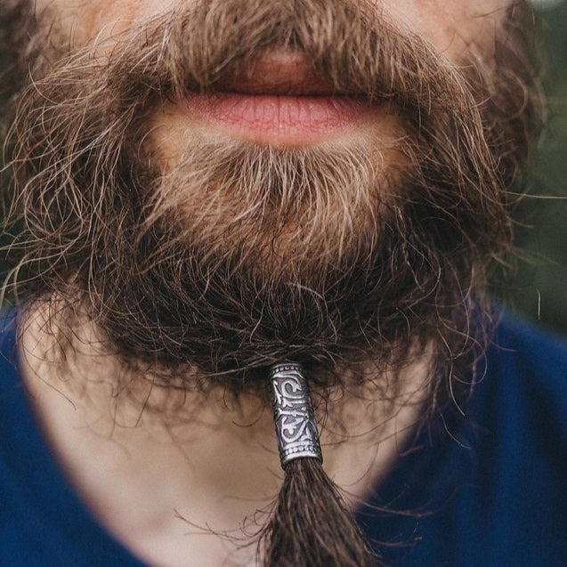 Tube Beard Beads | Set Of 2