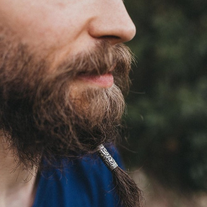 Tube Beard Beads | Set Of 2