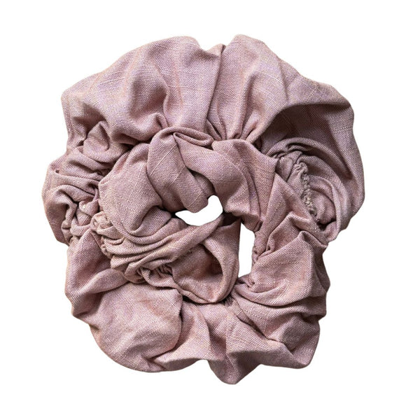 Linen Spiralock Scrunchies