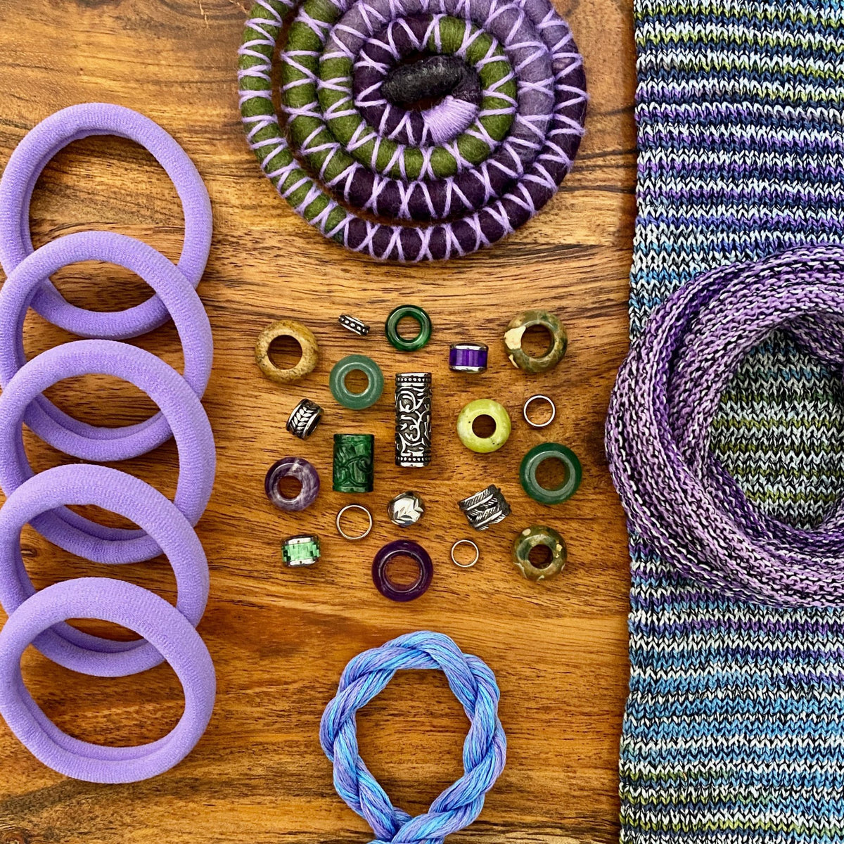 Mossy Amethyst Dread Pack
