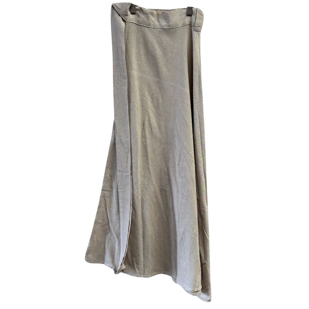 Fawn | Long Cotton Wrap Skirt