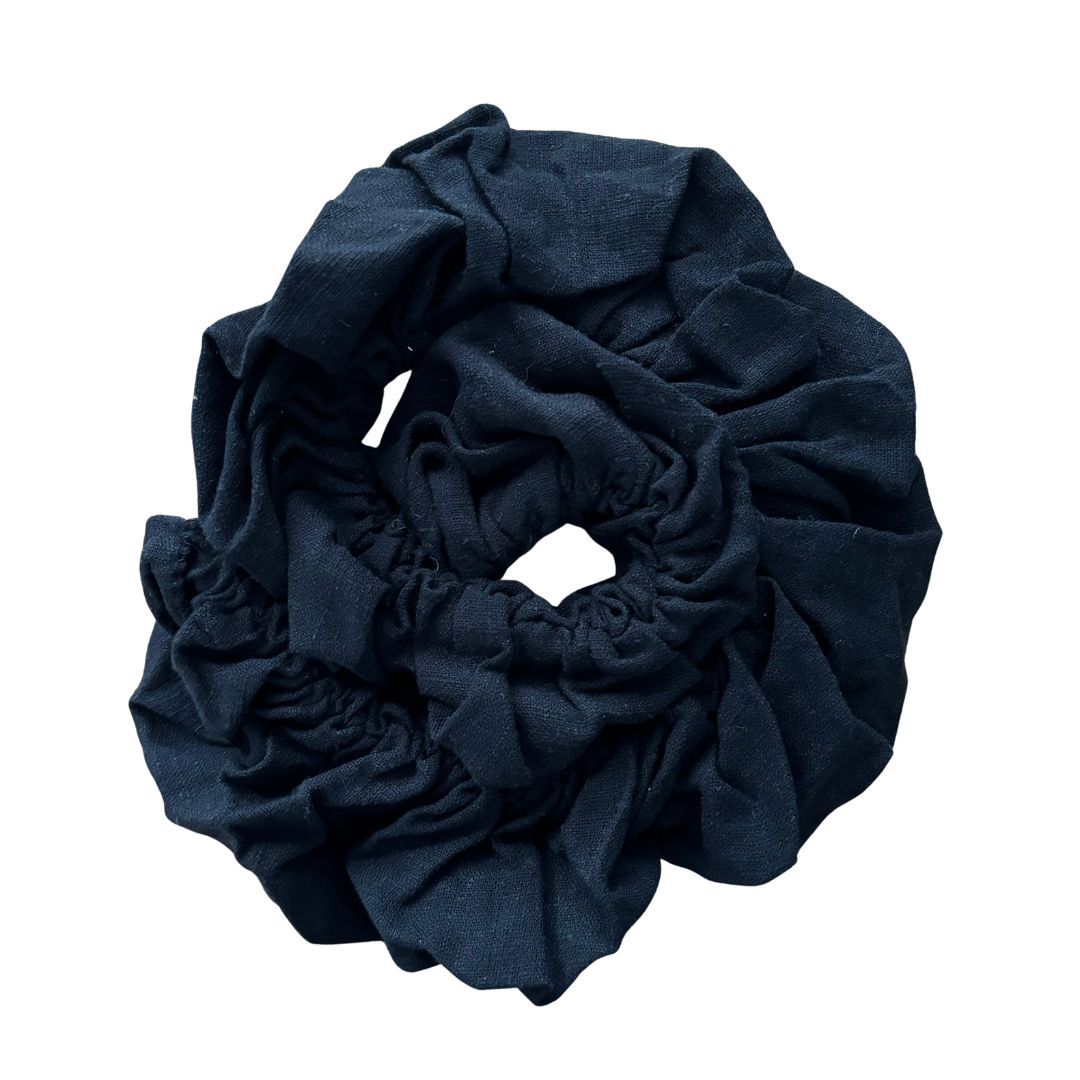 Linen Spiralock Scrunchies