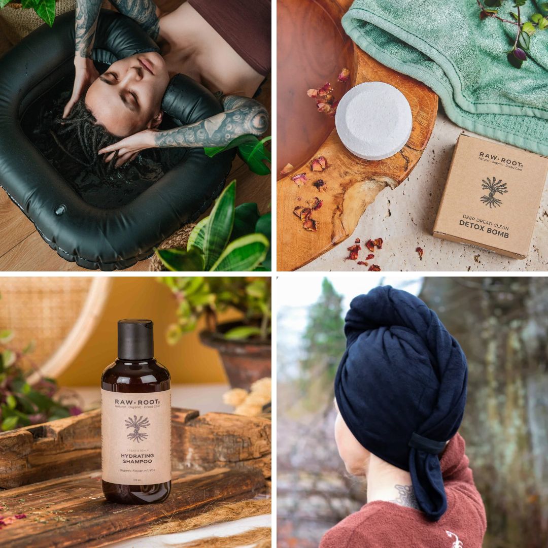Dreadlock Detox Bundle with Raw Roots