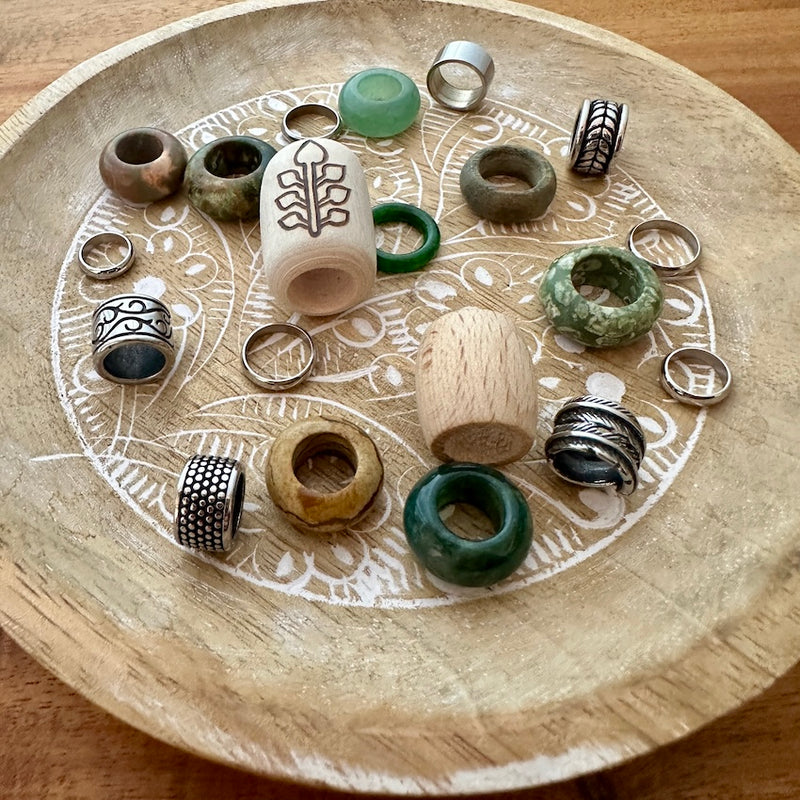 Limited Edition Dreadlock Beads | Set of 20