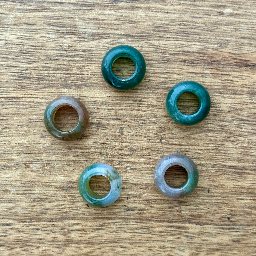 8mm Gemstone Dreadlock Beads