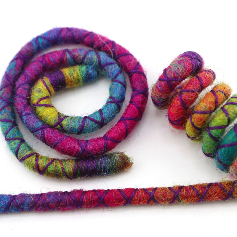 Mini Wool Felt Spiralocks