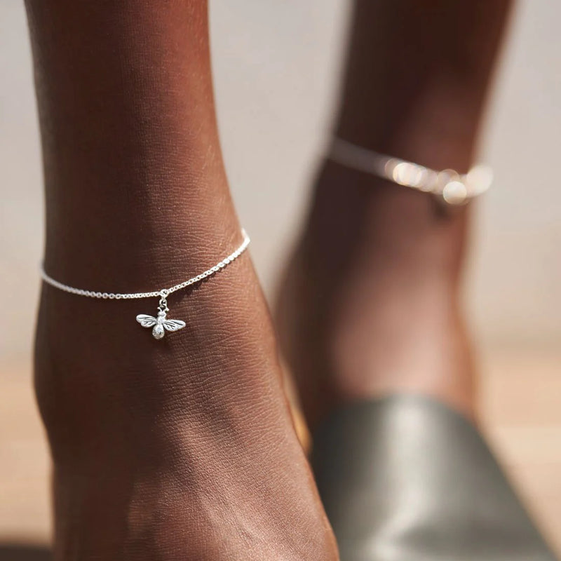 Bee anklet top