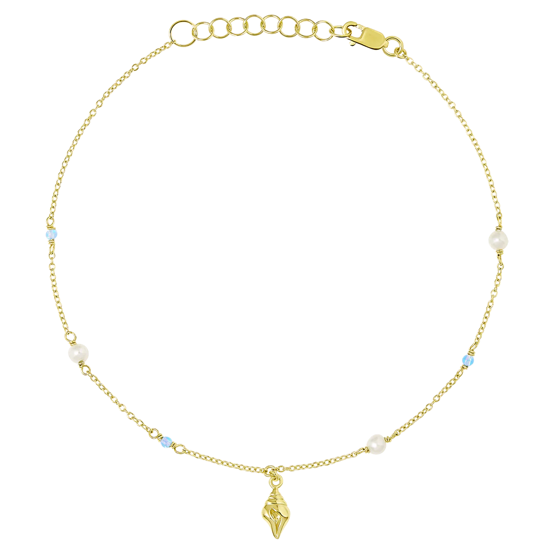 Santorini Anklet Gold