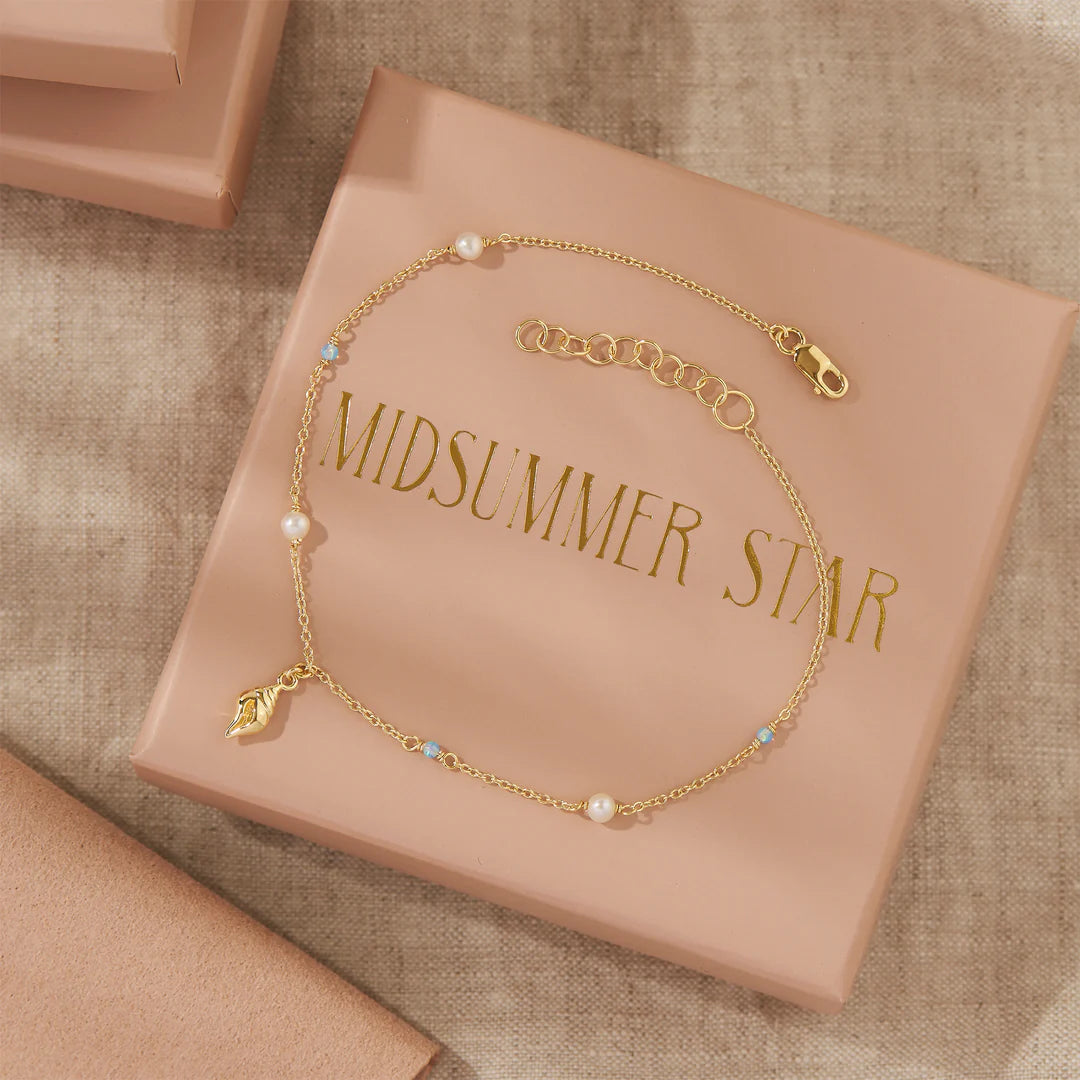 Santorini Anklet Gold