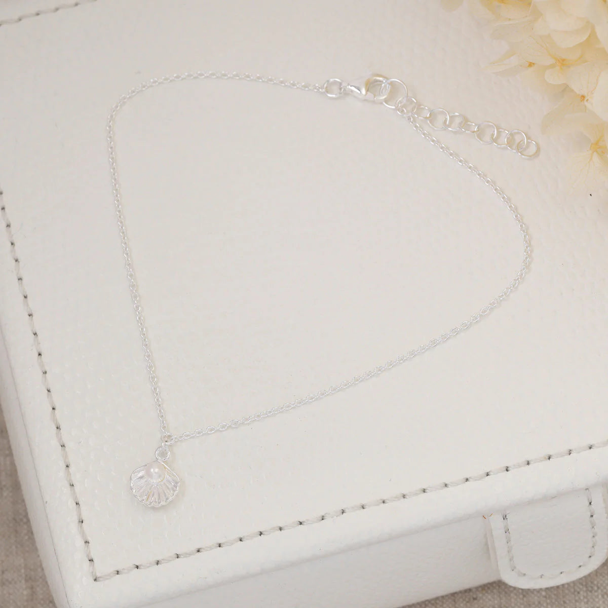 Sterling Silver | Seaside Etherial Anklet