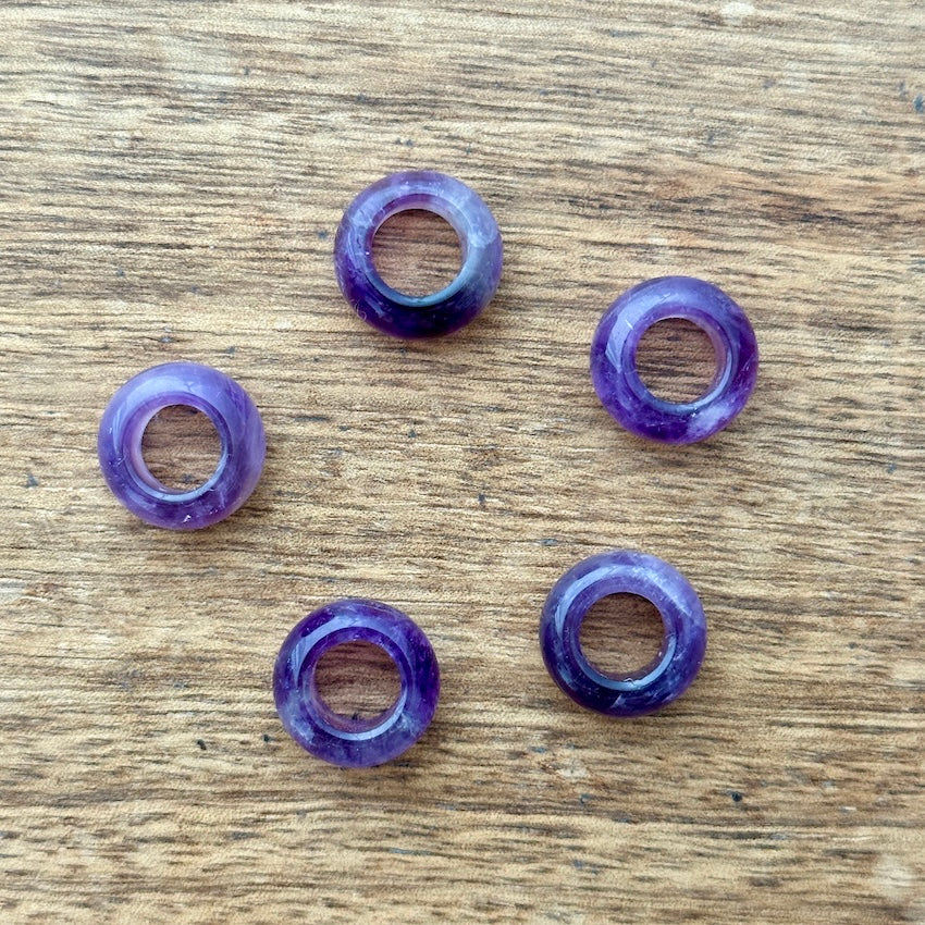 8mm Gemstone Dreadlock Beads
