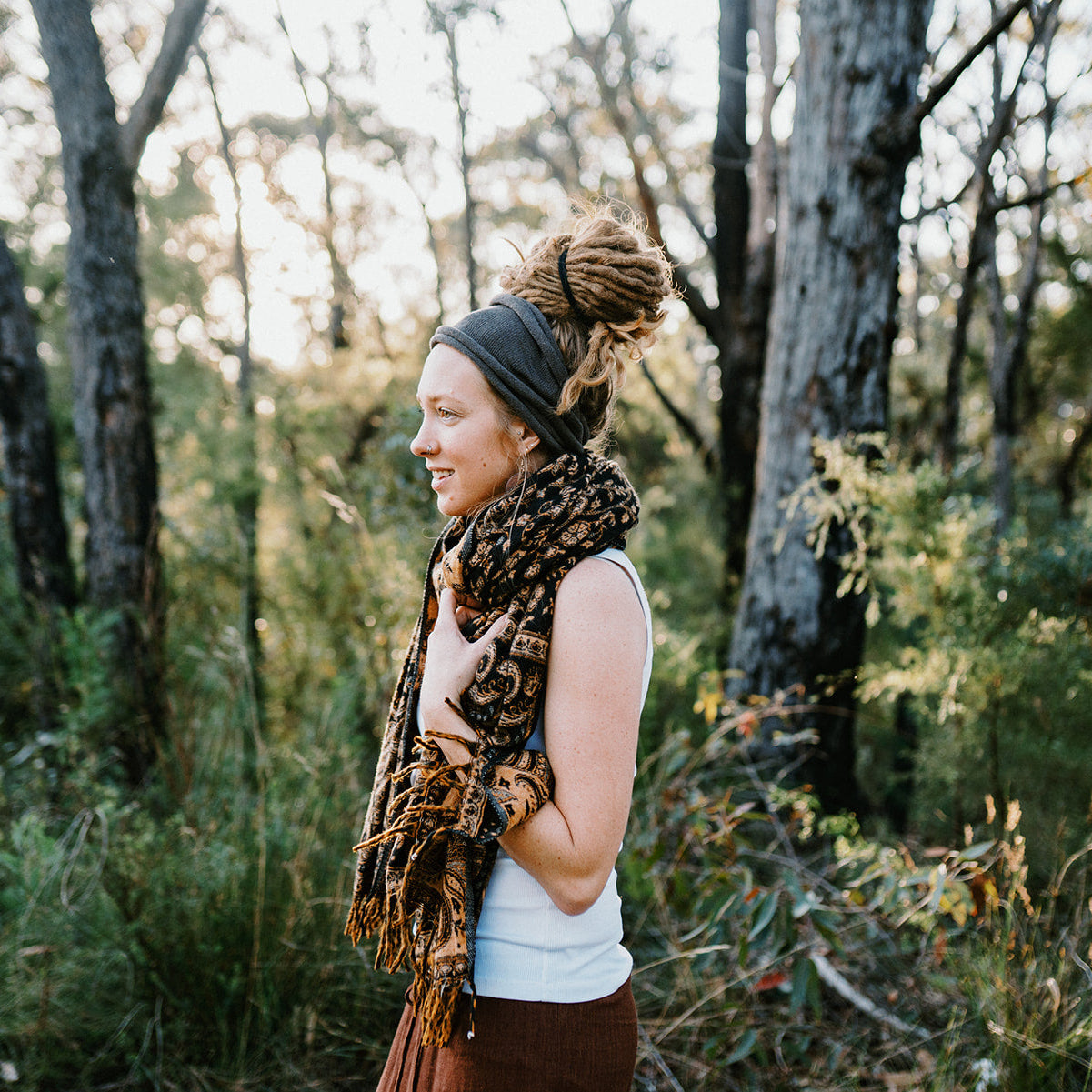 Paisley Scarf - Ashwood