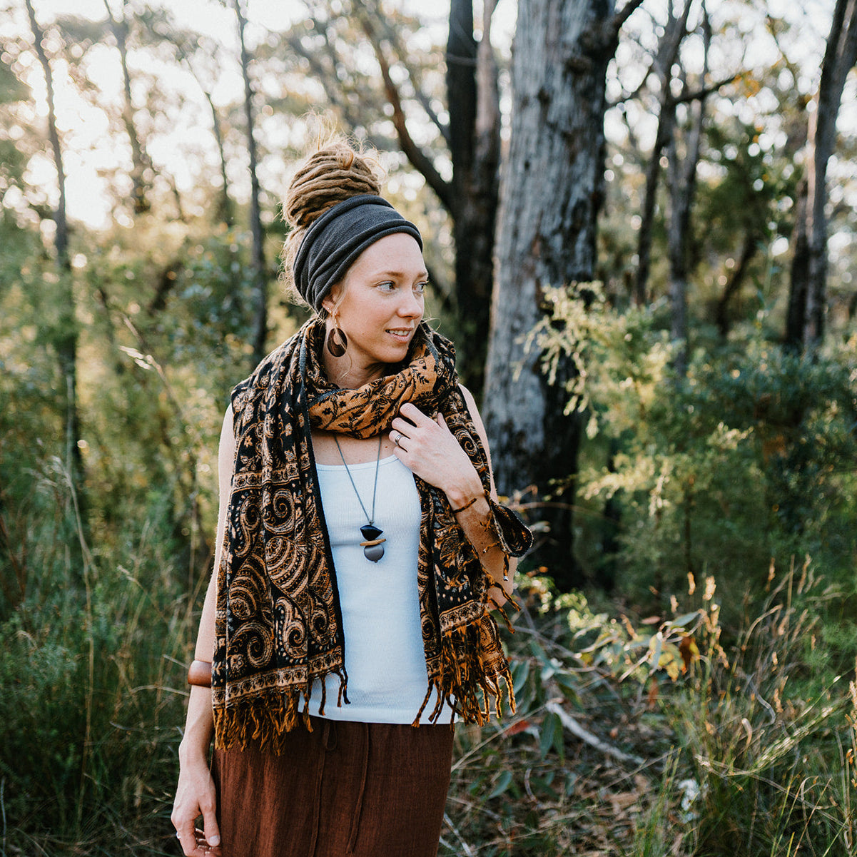 Paisley Scarf - Ashwood