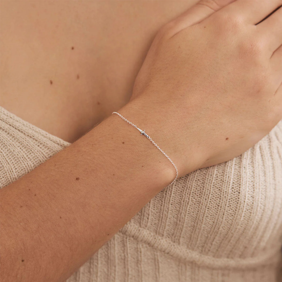 Sterling Silver | Cosmic Dagger Bracelet