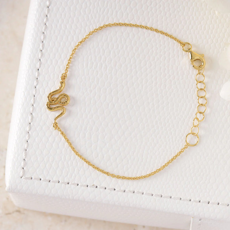 Serpent Bracelet Gold