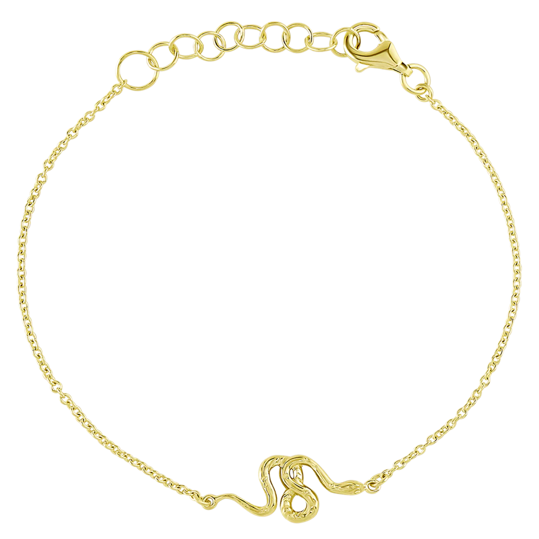 Serpent Bracelet Gold