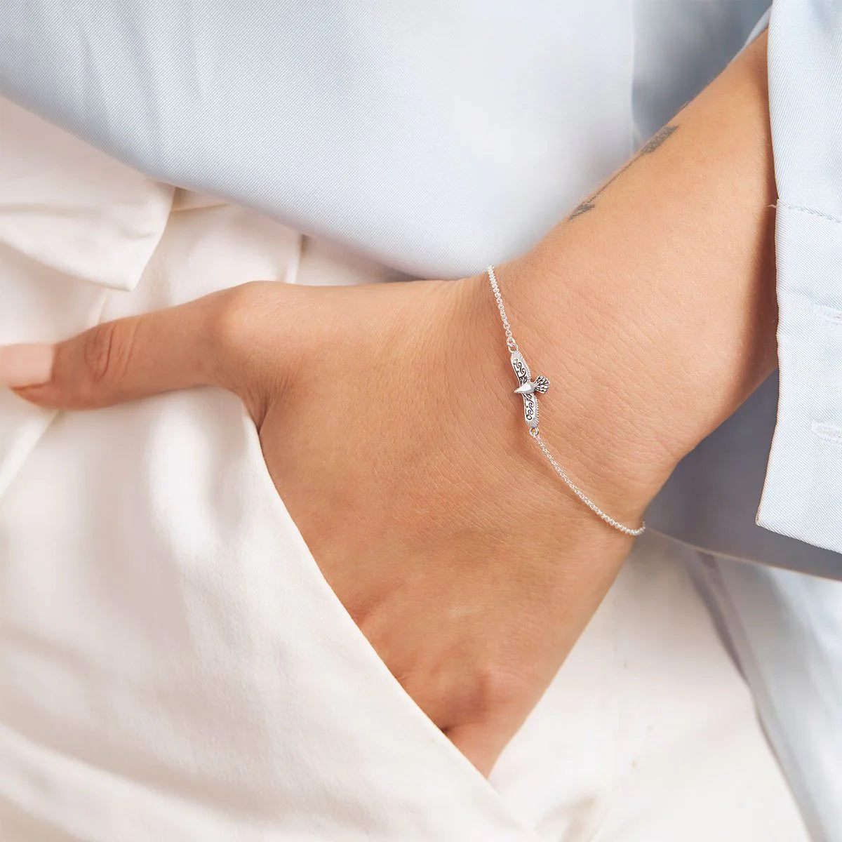 Sterling Silver | Eagle Spirit Bracelet