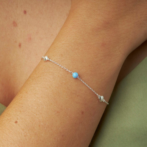 Sterling Silver | Oceanic Opal Bracelet