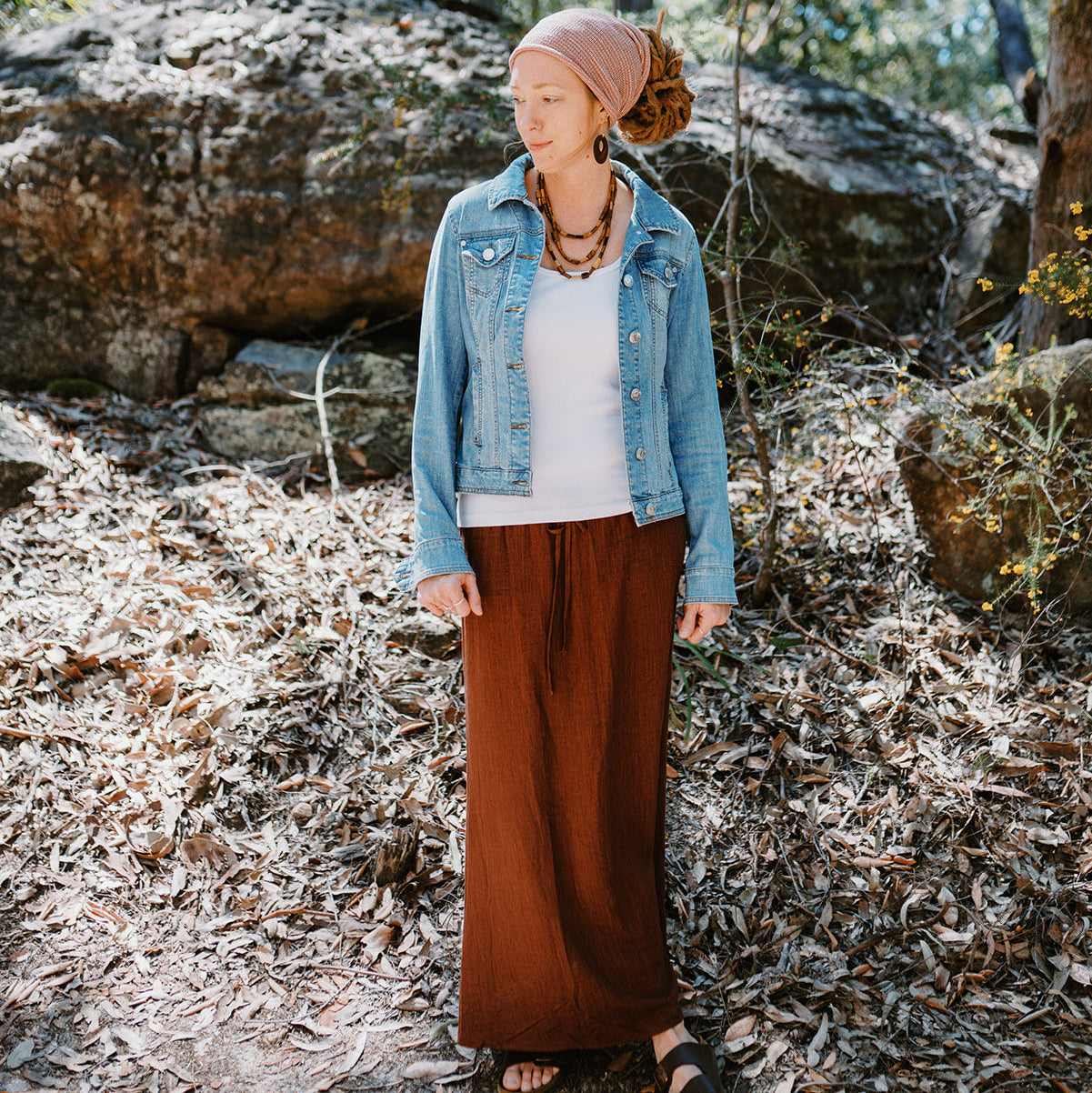 Linen Skirt | Wild Chestnut