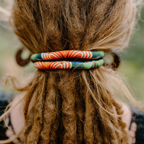 Tropical Rainbow Vegan Spiralocks