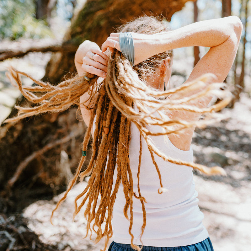 Soft Elastic Large Dread Ties