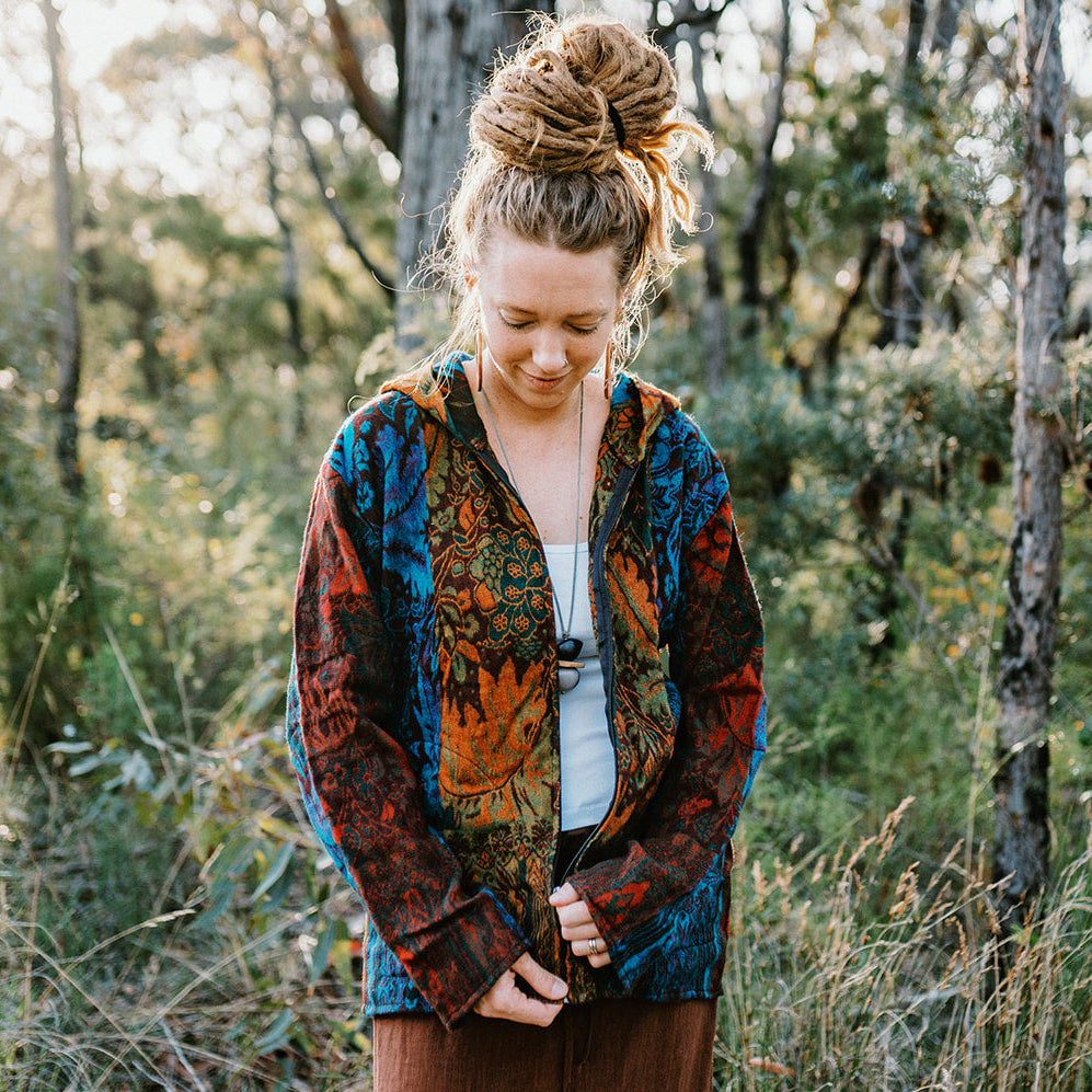 Earthy Hooded Jacket