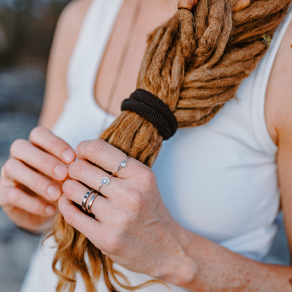 Wide Stretchy Dread Ties